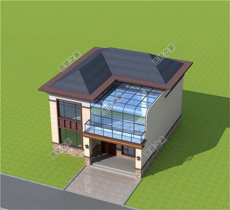 4款磚混二層別墅圖，建房師傅都說(shuō)好，每款都是精品，住農(nóng)村就是好