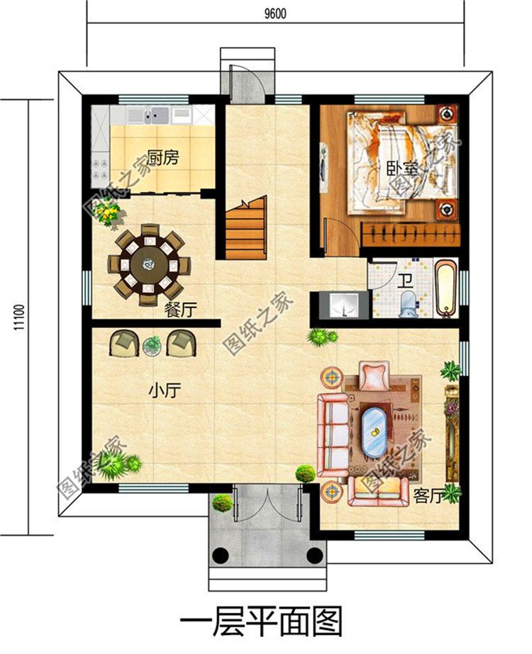 4款磚混二層別墅圖，建房師傅都說(shuō)好，每款都是精品，住農(nóng)村就是好