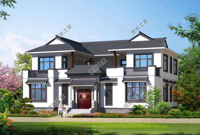 農(nóng)村四合院效果圖及戶型圖，有個(gè)庭院才是家，精美氣派太驚艷