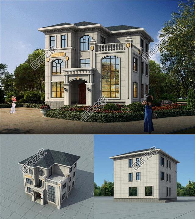 漂亮的獨棟三層別墅，每一款都是值得建的好房子，看看喜歡哪一款