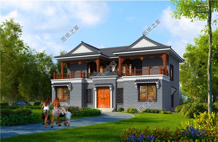 這三款開(kāi)間15米進(jìn)深10米二層別墅設(shè)計(jì)圖千萬(wàn)不能錯(cuò)過(guò)，簡(jiǎn)單又大氣