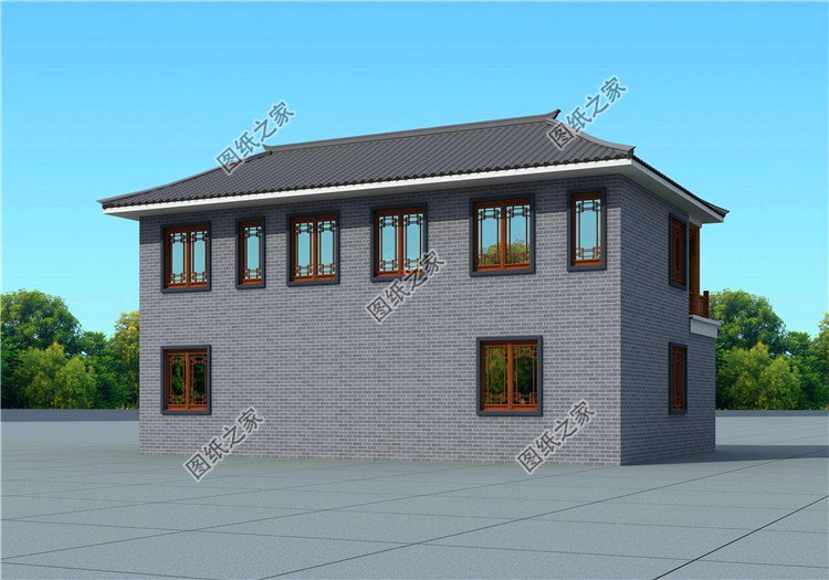 這三款開(kāi)間15米進(jìn)深10米二層別墅設(shè)計(jì)圖千萬(wàn)不能錯(cuò)過(guò)，簡(jiǎn)單又大氣