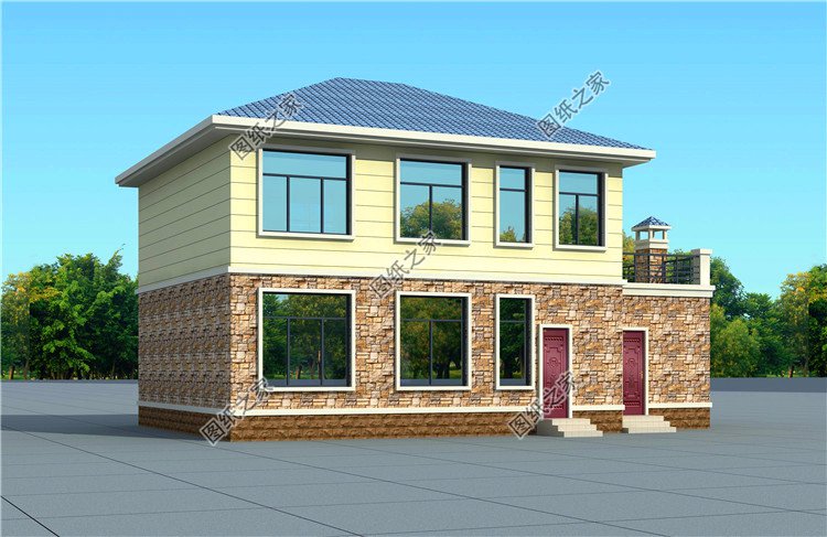 這三款開(kāi)間15米進(jìn)深10米二層別墅設(shè)計(jì)圖千萬(wàn)不能錯(cuò)過(guò)，簡(jiǎn)單又大氣