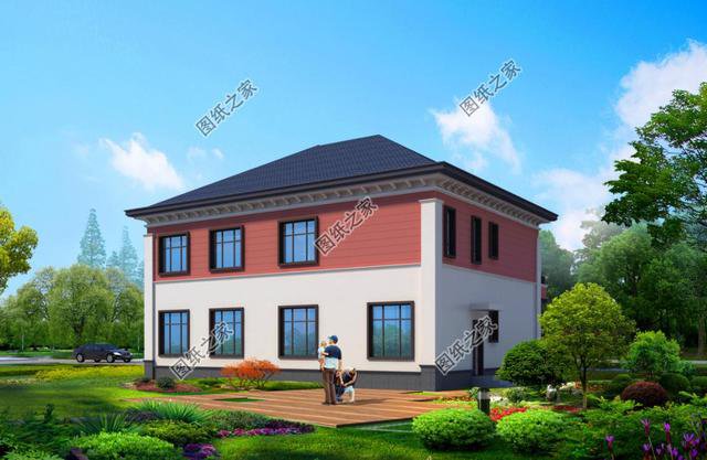 農(nóng)村四間房子怎么設計？這四款二層別墅布局我給100分，建房就是要大氣