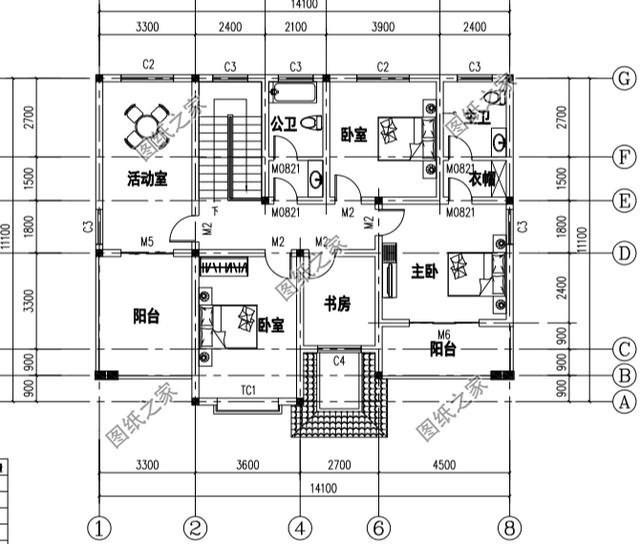 農(nóng)村四間房子怎么設計？這四款二層別墅布局我給100分，建房就是要大氣