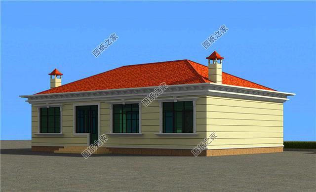 農(nóng)村5間平房格局圖片，簡單實(shí)用，農(nóng)村建房就要這樣建