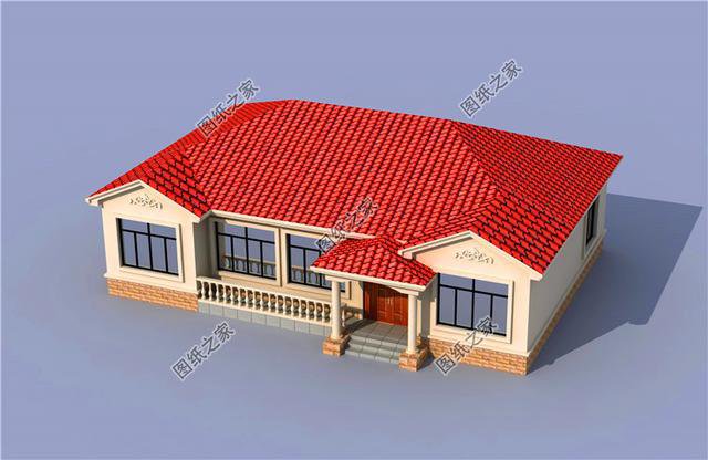 農(nóng)村5間平房格局圖片，簡單實(shí)用，農(nóng)村建房就要這樣建