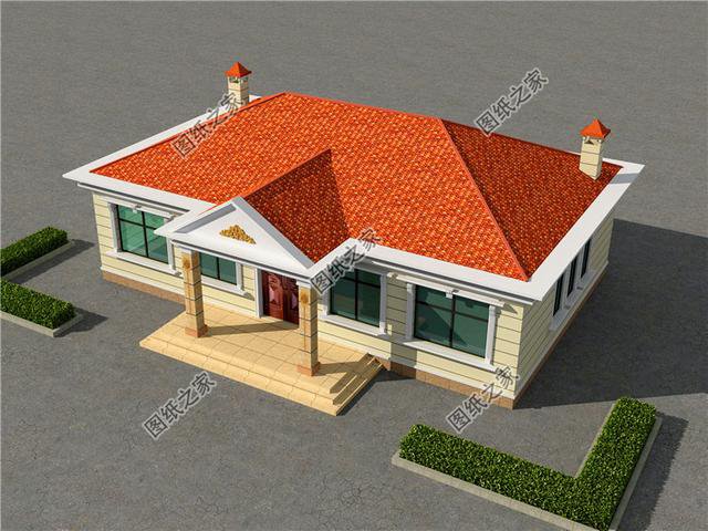 農(nóng)村5間平房格局圖片，簡單實(shí)用，農(nóng)村建房就要這樣建