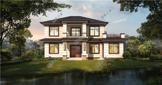 3款鄉(xiāng)下自建二層房圖片，尤其是最后一套，我最喜歡它