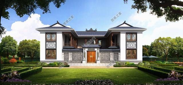 3款鄉(xiāng)下自建二層房圖片，尤其是最后一套，我最喜歡它