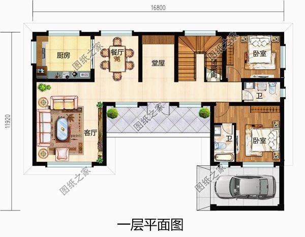 3款鄉(xiāng)下自建二層房圖片，尤其是最后一套，我最喜歡它