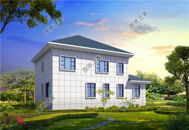 四款鄉(xiāng)下自建二層房圖片，回家建一棟，經(jīng)濟(jì)又實(shí)用