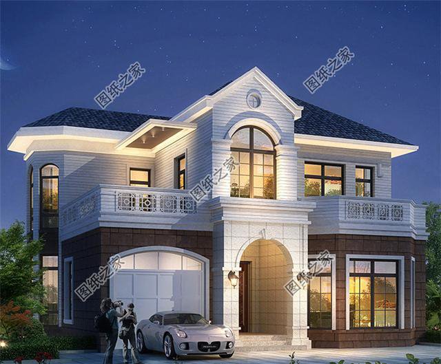 四款鄉(xiāng)下自建二層房圖片，回家建一棟，經(jīng)濟(jì)又實(shí)用