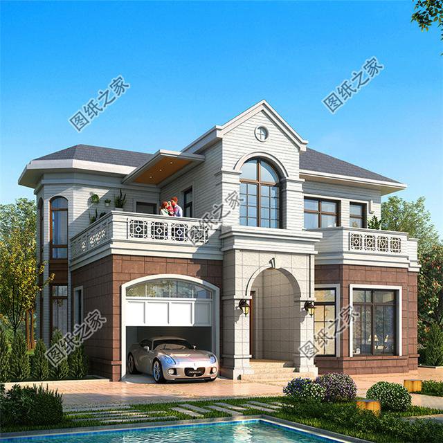 四款鄉(xiāng)下自建二層房圖片，回家建一棟，經(jīng)濟(jì)又實(shí)用