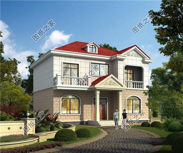 四款鄉(xiāng)下自建二層房圖片，回家建一棟，經(jīng)濟(jì)又實(shí)用