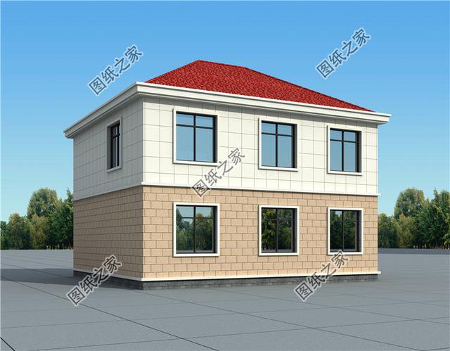 四款鄉(xiāng)下自建二層房圖片，回家建一棟，經(jīng)濟(jì)又實(shí)用