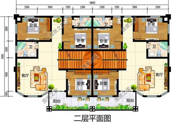 農(nóng)村最新款三層雙拼別墅，家里倆兄弟再也不用爭(zhēng)了，鄰居都羨慕