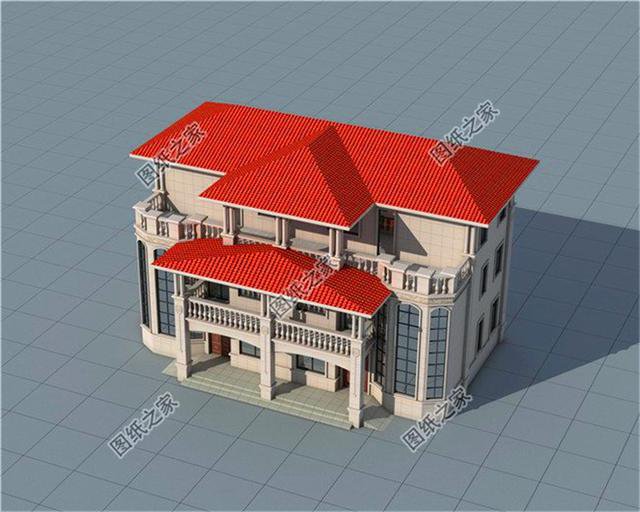 農(nóng)村最新款三層雙拼別墅，家里倆兄弟再也不用爭(zhēng)了，鄰居都羨慕