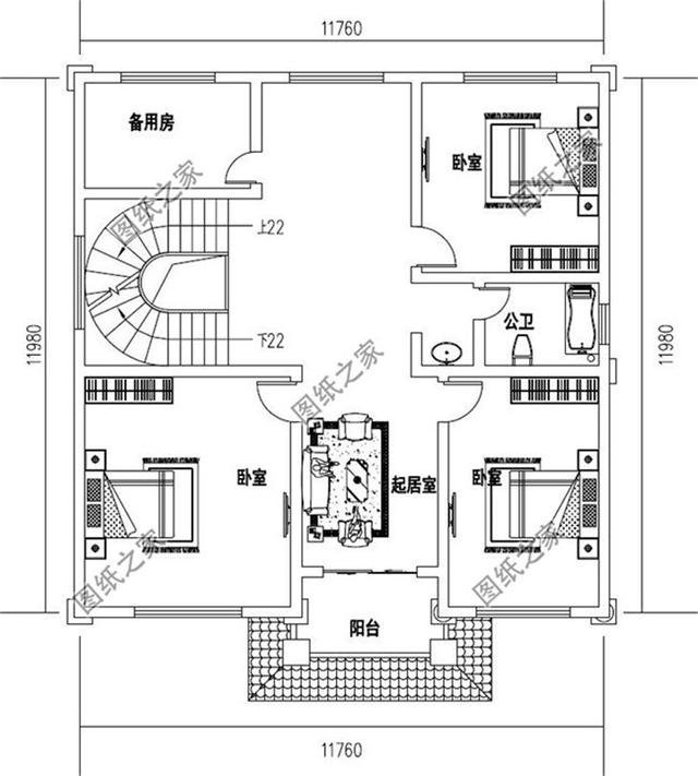 新款四層自建房外觀圖，不僅外觀好看，室內(nèi)布局更是沒話說