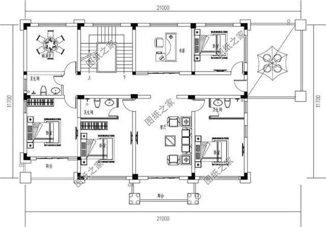 三套農(nóng)村四間三層自建房圖，看看哪一套更符合您的審美