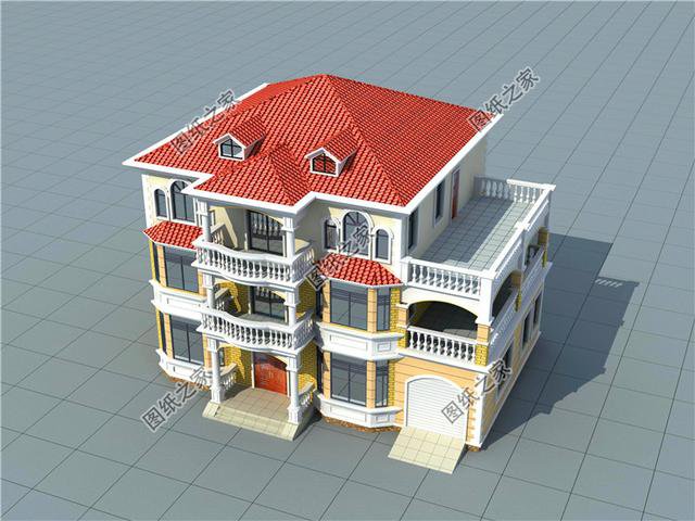 三套農(nóng)村四間三層自建房圖，看看哪一套更符合您的審美