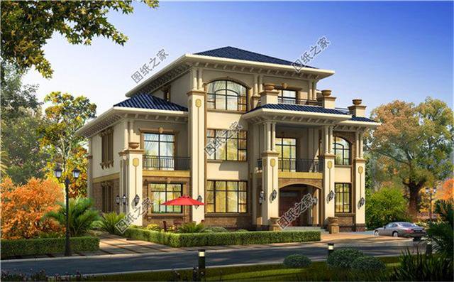 三套農(nóng)村四間三層自建房圖，看看哪一套更符合您的審美