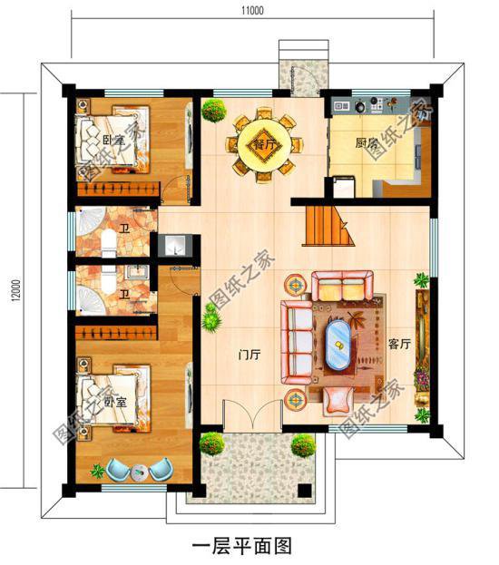 這三款二層半復式別墅設(shè)計圖，建出來我給打99分，多一分都怕你驕傲