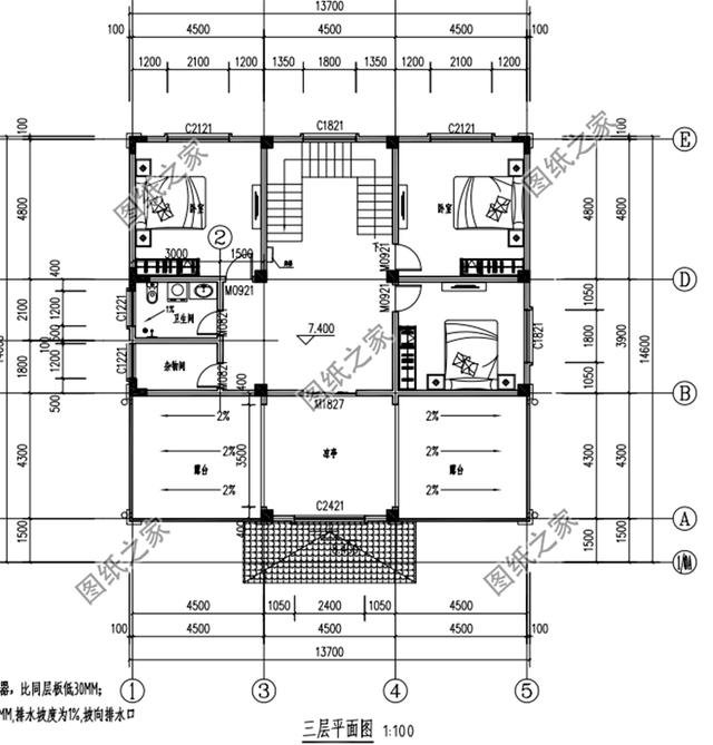 這三款二層半復式別墅設(shè)計圖，建出來我給打99分，多一分都怕你驕傲