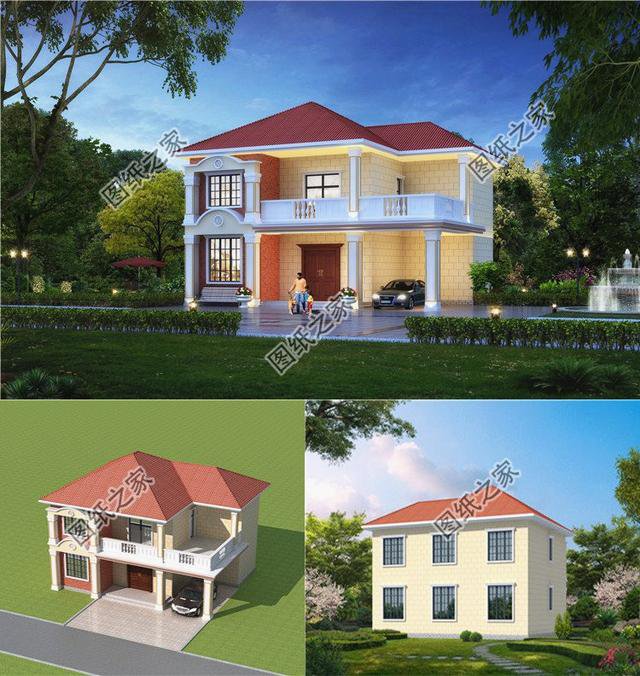 80至90平米農(nóng)村自建房設(shè)計(jì)圖，小戶型，80、90后的最愛