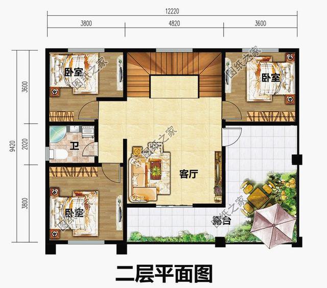 80至90平米農(nóng)村自建房設(shè)計(jì)圖，小戶型，80、90后的最愛