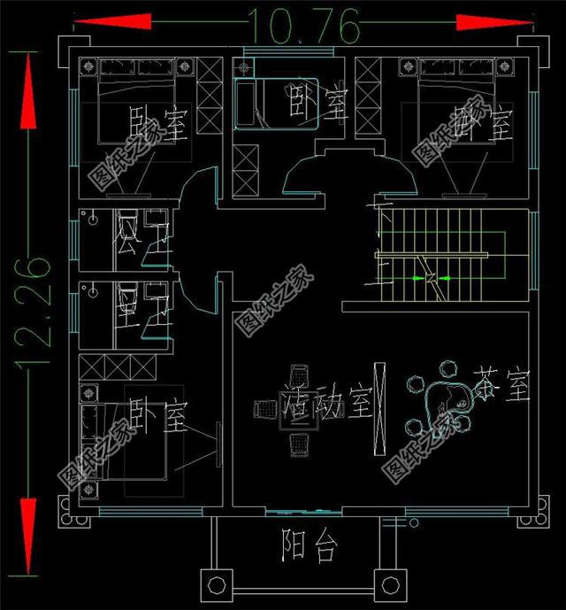 10×12米自建套房圖紙，美觀大方又實(shí)用，你能給幾分