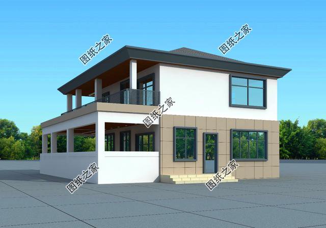 25萬(wàn)農(nóng)村二層自建房效果圖，我喜歡第三套，你喜歡哪個(gè)?