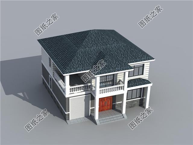 農(nóng)村帶車庫的二層別墅設(shè)計(jì)圖，追求生活品質(zhì)，你值得擁有