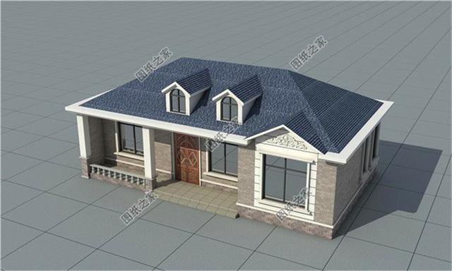 十萬左右農(nóng)村平房設(shè)計圖，美觀又經(jīng)濟(jì)，養(yǎng)老房的最佳選擇！