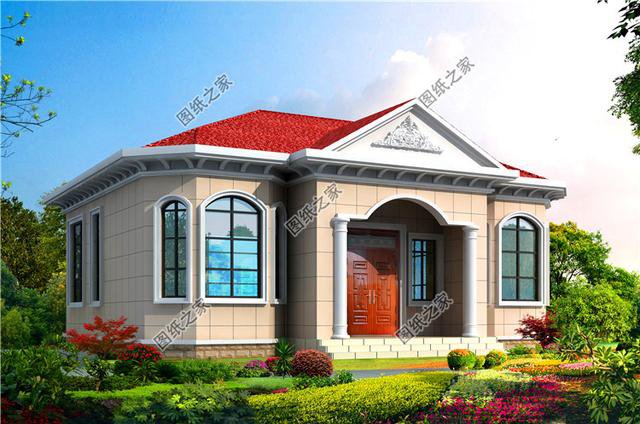 十萬左右農(nóng)村平房設(shè)計圖，美觀又經(jīng)濟(jì)，養(yǎng)老房的最佳選擇！