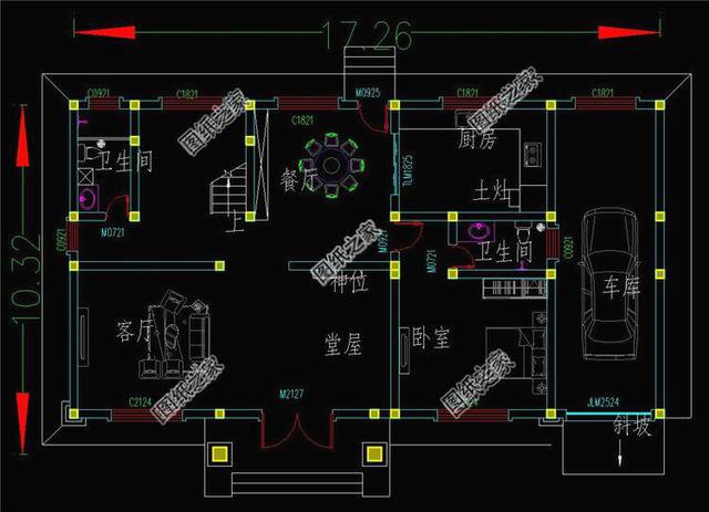 農(nóng)村四間房子怎么設(shè)計(jì)？農(nóng)村四開(kāi)間樓房戶型圖，看了忍不住想建