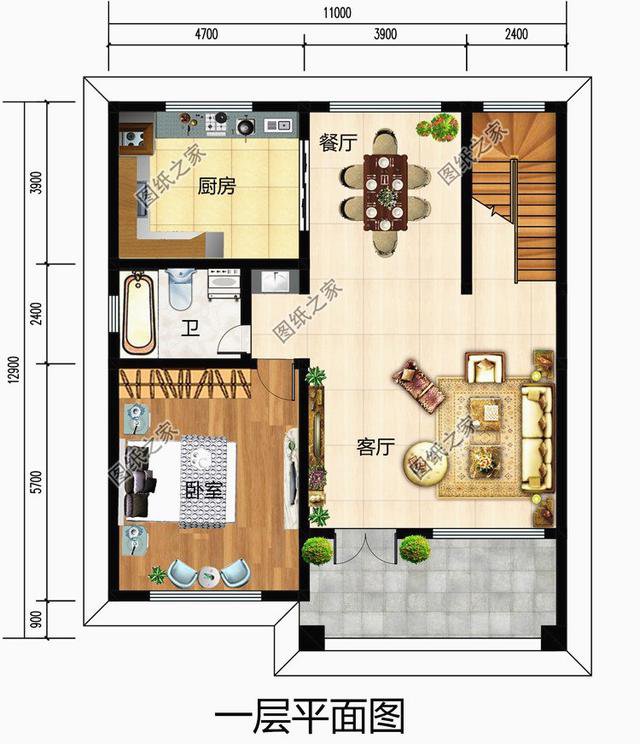 3款磚混二層別墅設(shè)計圖，收藏圖紙拿回老家建房最好不過了
