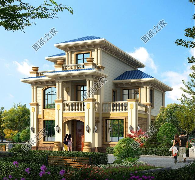 110平三層歐式別墅圖，回鄉(xiāng)建房好選擇，你喜歡哪套？