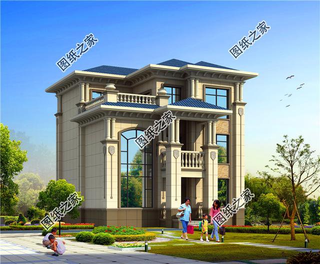 110平三層歐式別墅圖，回鄉(xiāng)建房好選擇，你喜歡哪套？