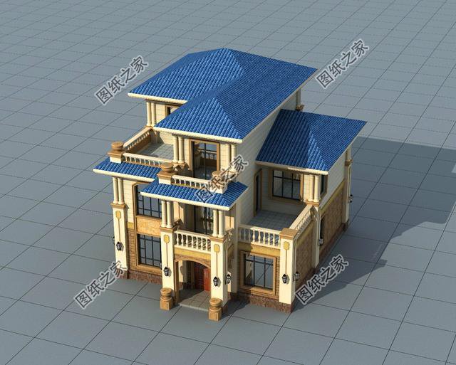 110平三層歐式別墅圖，回鄉(xiāng)建房好選擇，你喜歡哪套？