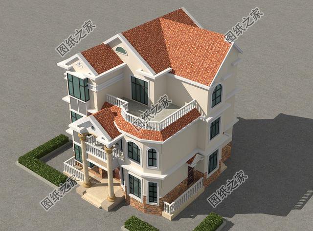 110平三層歐式別墅圖，回鄉(xiāng)建房好選擇，你喜歡哪套？