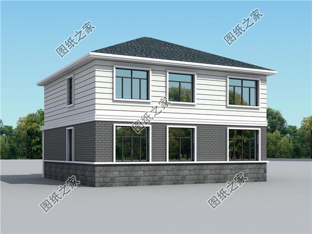 農(nóng)村二層小樓設(shè)計(jì)圖，現(xiàn)代農(nóng)村一定要建造的，你還不看看