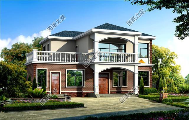 農(nóng)村二層小樓設(shè)計(jì)圖，現(xiàn)代農(nóng)村一定要建造的，你還不看看