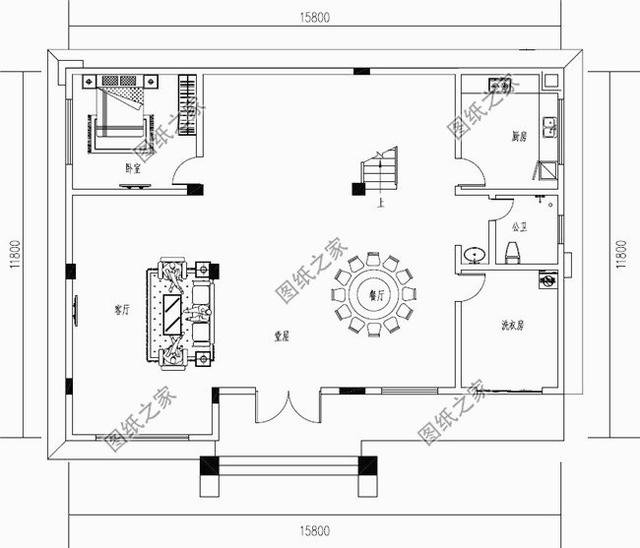  二層小樓建筑設(shè)計圖，精致漂亮，是農(nóng)村建房的必備