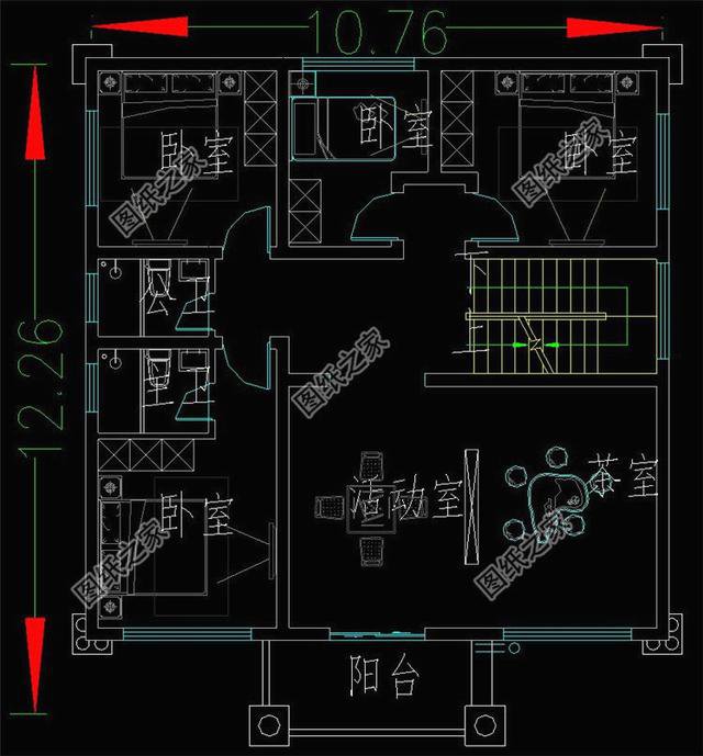 二層半帶露臺(tái)自建房圖片，種花養(yǎng)魚(yú)，燒烤賞月，好不愜意！
