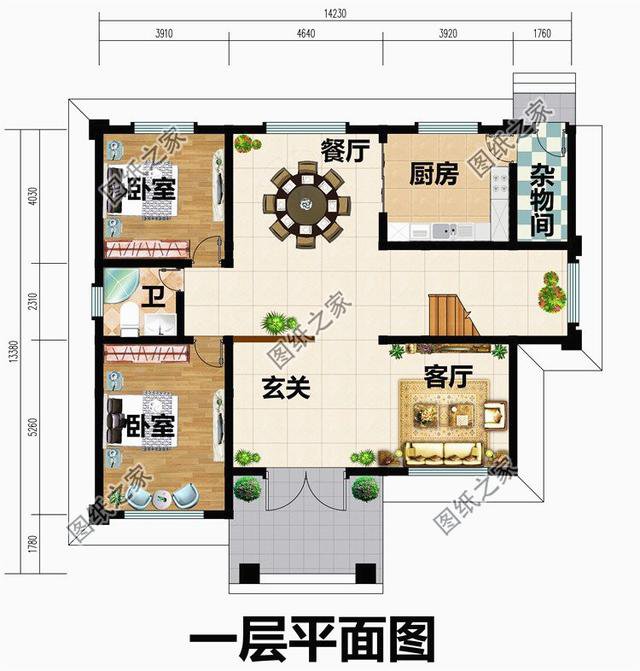 二層農(nóng)村新款別墅，這3款建得好，街坊鄰里都來參觀