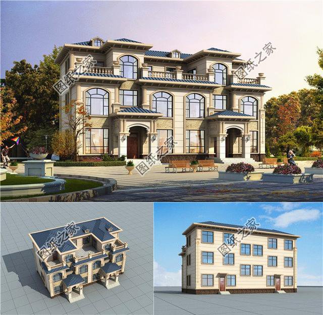 3款農村自建房設計圖，不用千挑萬選，這種設計才符合你的心意