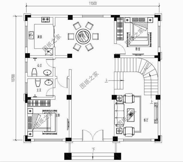 新農(nóng)村三層房子圖片，精致安全，想要在村里建房的有服氣了
