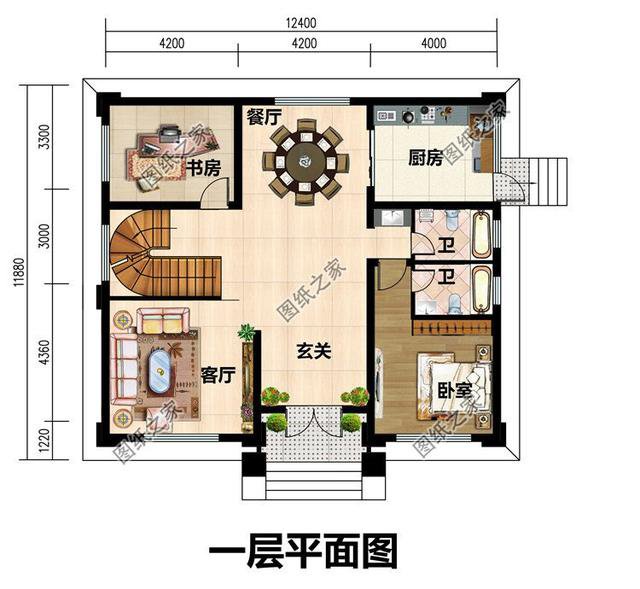 130平三層別墅設(shè)計(jì)，多種風(fēng)格供你選擇，都是精品圖