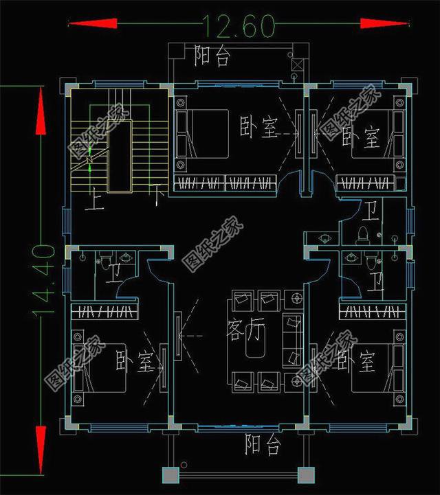 農(nóng)村四層自建房效果圖，蓋起來毫不遜色，高端大氣上檔次
